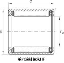 單向滾針軸承